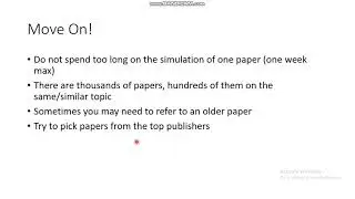 Common Issues While Simulating the Results of a Research Paper
