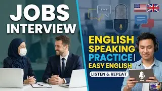 Jobs Interview English Speaking Practice | Easy English