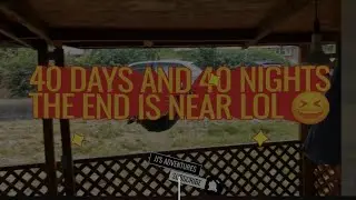 40 days and 40 nights 🌙 #magic #automobile #patiolife #yt #podcast #live #life #love #wow #crazy