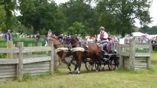 01 Anna Grayston GBR), FEI Adv  Pony Pairs, Sandringham Horse Driving Trials 2013, Marathon O1