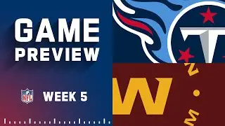 Tennessee Titans vs. Washington Commanders Week 5 Game Preview