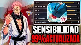 SENSI VIP 2026!🔥LA MEJOR SENSIBILIDAD PARA PEGAR TODO ROJO NUEVA ACTUALIZACIÓN de FREFIRE!