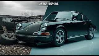 Abandoned Porsche 911 RS 2.7 Restoration ASMR | Full Rebuild From Junkyard to Perfection