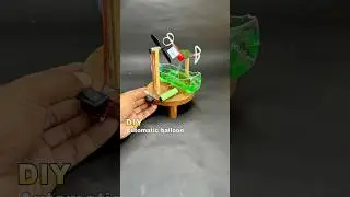 diy kreatif membuat gelembung balon otomatis bertenaga batre #diy #idecreative #toys #tutorial #unik