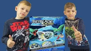 Бейблэйд арена ЗМЕИНОЕ КУБЛО Хасбро Shadow Snake Pit Battle Set Hasbro