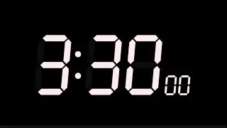 Black screen timer no ads no copyright 03:30 minut