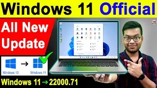 Windows 11 New Update 22000.71 - How to Install Windows 11 ISO File |Windows 11 22000.71 vs 22000.65