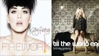 Britney Spears vs Katy Perry-Firework(Till the world ends Remix)Deejaybackdrop Mashup