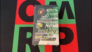 1995 96 Topps Stadium Club Extreme NHL Hockey Hobby Box Part 1!