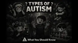 These are the types of AUTISM that no one has EXPLAINED to you