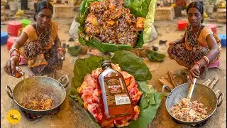 Old Monk Daru Wala Desi Chicken In Ranchi l Ranchi Street Food