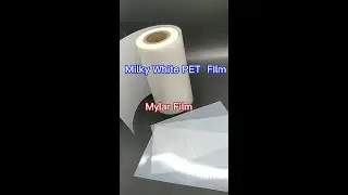 White Mylar film ,PET film for Die cutting/DIY Stencil Template/ Electrical Insulation