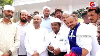 IQBAL HUSSAIN EX-ZP PRESIDENT CONGRESS PARTY & GENERAL SECRETARY AMJAD HUSSAIN VISITED KBN DARGA,