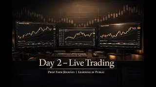 Day 2 - Live Trading | Prop Firm Journey