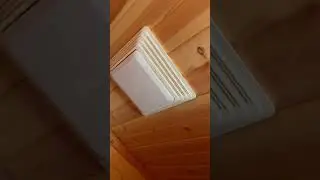Replacing bathroom fan