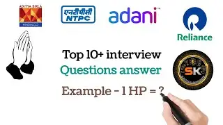 Power Plant Electrical Interview | 1 HP = ? | 1 kW = ? | Power Factor Explained | Selection Guide