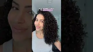 How to get frizz-free voluminous curls! #curlyhair #frizzfreehair #hairgrowth #haircare
