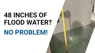 Flood Panel Demo - Vertical Support