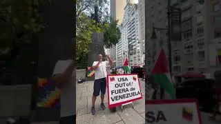 No War on Venezuela! No War on Haiti! 