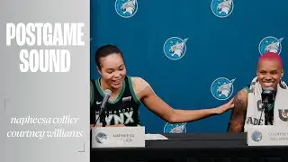 “It Felt Great To Be Back.” | Napheesa Collier & Courtney Williams Postgame Sound | 08.24.25