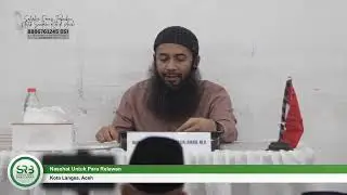 Nasehat Untuk Para Relawan - Ustadz Dr Syafiq Riza Basalamah, MA