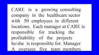 CARE is a growing consulting company in the healthcare sector with 50 employees in different loca...