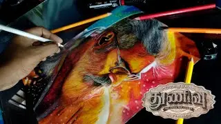 Ajith drawing /thala /thunivu / Ak 61/draw ruhan