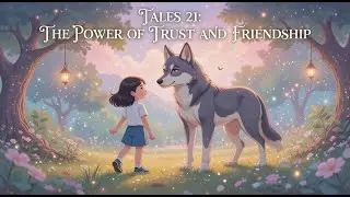 [BEDTIME FAIRY TALES] | Tales #21: The Girl and the Wolf Companion