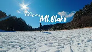 Beginner-Friendly Winter Hike in Tokyo | Mt. Otake After First Snow ❄️