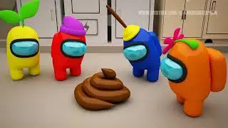 AMONG US POOP! / 0000 / IMPOSTOR POOPED EVERYWHERE! / THE FUNNIEST ANIMATIONS! / #game #memes #funny