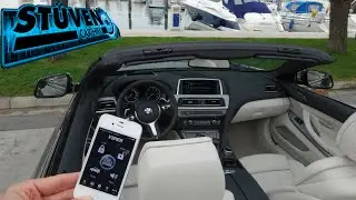 BMW 6er f12 Cabrio Test Alarmanlage Ampire Radar Sensor St&uuml;ven Car Hifi Hamburg