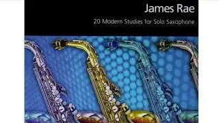 Hard Rock blues for solo saxophone by James Rae