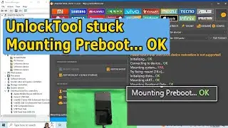 Как исправить зависание Unlocktool при монтировании Preboot&hellip;