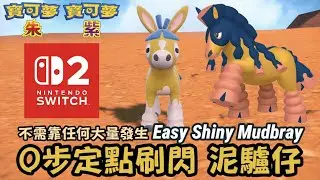 #switch2 #shiny #mudbray 0步定點刷閃色違 泥驢仔 #ドロバンコ｜寶可夢朱紫｜Pok&eacute;mon Scarlet&Violet