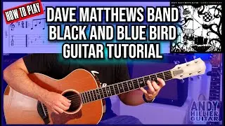 Dave Matthews Band &ndash; Black and Blue Bird | Guitar Tutorial