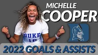 Michelle Cooper Duke Goals & Assists - Sophomore Year