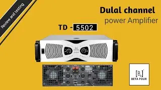 Beta 4 TD 5502 power Amplifier | DJ amplifier