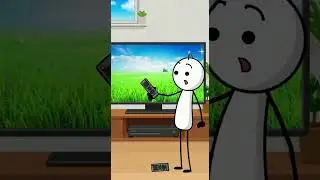 Microwave Mayhem: When The Dog Took Over 😱🐶 #stickman #problemsolving #shorts