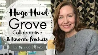Huge Grove Haul 2019 |  Natural & Nontoxic Cleaning Products | Free Products!