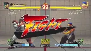 Happy Medicine (M.Bison/Dictator) vs. Hsien Chang (Yun) 1/4 SSF4:AE 2012 Xbox Live