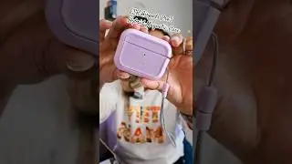 ESR 🍎 Гибридный магнитный чехол для Airpods Pro3, лавандовый #maureenscott #airpodspro3 #esr