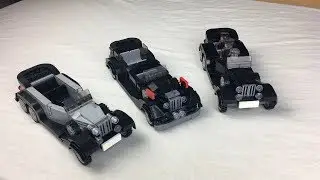 Mercedes G4 W31 & Mercedes 770 von Bluebrixx - Kein Lego Panzer