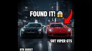 Nissan GTR Egoist Free Roam🔥Found SRT Viper GTS | Need For Speed Most Wanted #fyp #explore #gaming