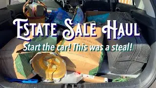 Coffee Chat & Estate Sale Haul