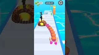 CRAZED!! 🍰Cake stuck run 3D #game #donats #stuckrun #games #bekeryrun #viral