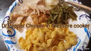 How to Make Dr. Pepper Chicken in a Pressure Cooker