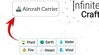 How to make Aircraft Carrier in infinite craft | infinity craft