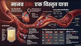 🩸 रक्त | Blood: Types, Structure & Composition Explained in Hindi