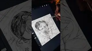 🤍✨ #art #artvideo #animeeart #drawing #арт #диджиталарт #sketch #digitalart #диджитал #рисование