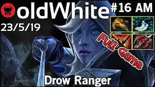 oldWhite plays Drow Ranger!!! Dota 2 Full Game 7.20